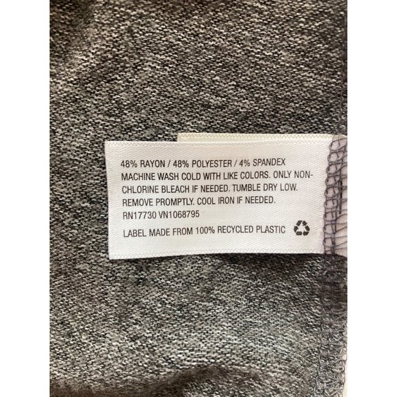 a.new.day Grey Tie Sleeve Top M - Picture 7 of 7